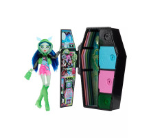 Кукла Монстер Хай Neon Frights Ghoulia Yelps HNF81