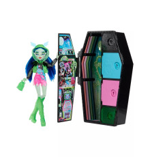 Кукла Монстер Хай Neon Frights Ghoulia Yelps HNF81