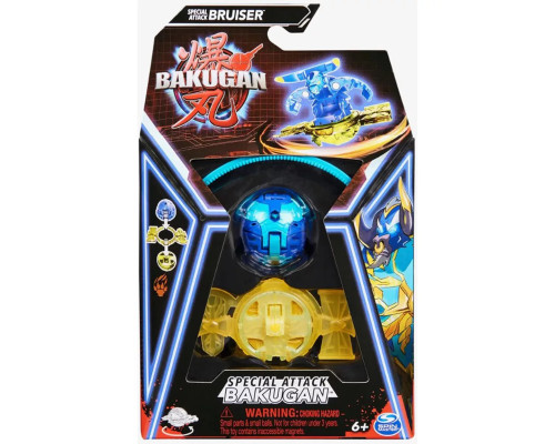 Игрушка трансформер Бакуган 3.0 Bruiser код Roblox