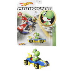 Машинка MarioKart Хот Вилс Yoshi GBG25 GLP39