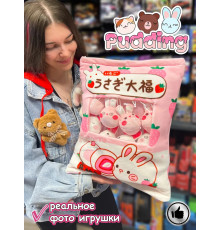 Мягкая игрушка подушка Pudding Пудинг Зайка 8 шт