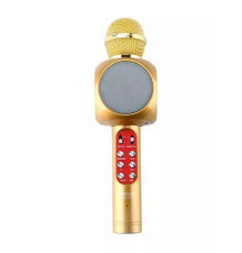 Караоке микрофон Wster WS-1816 золотой