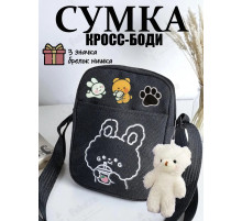 Сумка для девочки подростка через плечо сумочка кросс боди