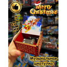 Музыкальная шкатулка детская новогодняя