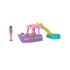 Набор Барби Мини кукла и катер BarbieLand HYF38 HYF41