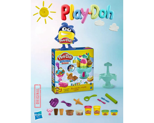 Игровой набор Play-Doh Плей До Мастерская Мороженого E5332