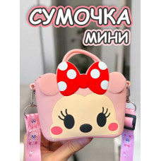 Сумка кошелек на через плечо сумочка маленькая силиконовая