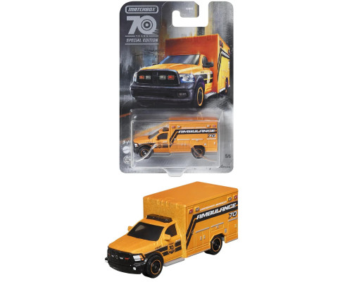 Машинка Хот Вилс Matchbox 2019 Ram Ambulance HMV12 HMV17