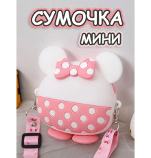 Сумка кошелек на плечо сумочка маленькая силиконовая