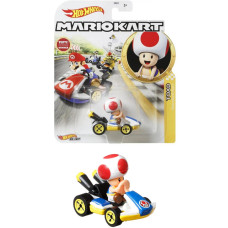 Машинка MarioKart Хот Вилс Toad GBG25 GJH63
