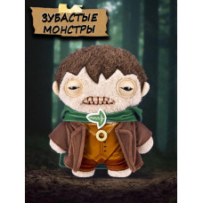 Мягкая игрушка зубастые монстры Фродо с зубами 24 см
