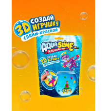 Набор для изготовления фигурок из цветного геля Aqua Slime