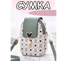 Сумка для девочки подростка на плечо кросс боди