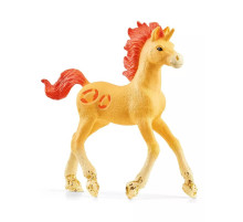 Фигурка Единорог Персиковые кольца Schleich