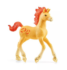 Фигурка Единорог Персиковые кольца Schleich