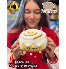 Мягкая игрушка Пушин Кот Кэт плюшевый котик синнабон