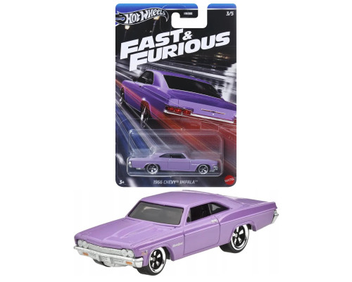 Машинка Хот Вилс 1966 Chevy Impala HNR88 HRW53