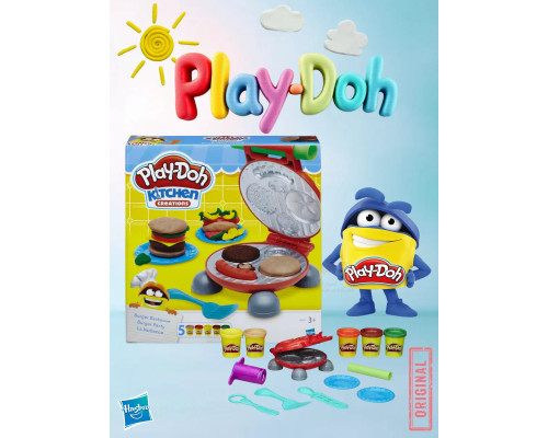 Игровой набор Play-Doh Плей До Бургер Барбекю B5521
