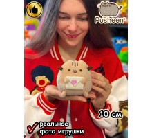 Мягкая игрушка Пушин Кот Кэт плюшевый котик брелок