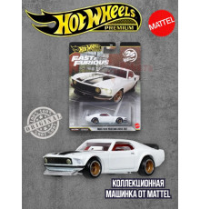 Машинка Хот Вилс Премиум 69 Ford Mustang HNW46 JHW72
