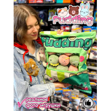 Мягкая игрушка подушка Pudding Пудинг 8 динозавр