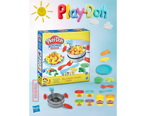 Игровой набор Play-Doh Плей До Макароны с овощами E9369