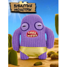 Мягкая игрушка зубастые монстры с зубами 24 см