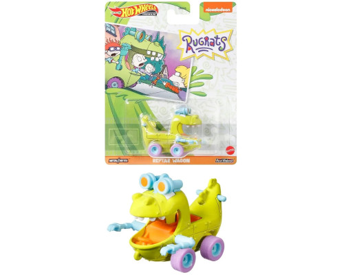 Машинка Хот Вилс Премиум Reptar Wagon DMC55 GRL61