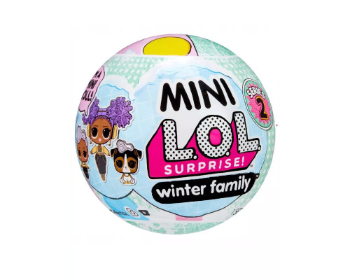 Куклы фигурки Лол Сюрприз в шаре Winter family оригинал