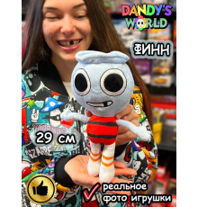 Мир Денди игрушки мягкие Финн Dandy's World Дэнди