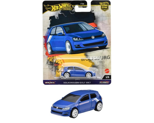 Машинка Хот Вилс Премиум Volkswagen Golf Mk7 FPY86 HRV79