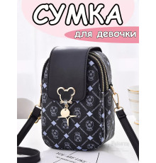 Сумка для девочки подростка на плечо кросс боди