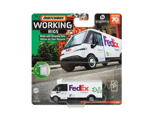 Машинка Хот Вилс Matchbox GM Brightdrop Zevo 600 HLM92