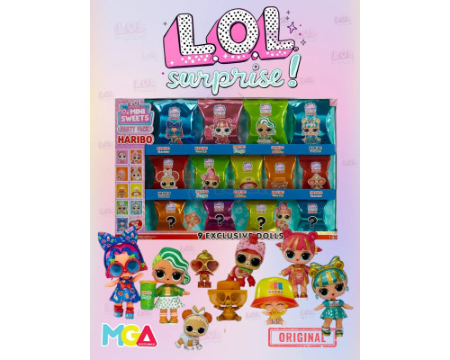 Набор куклы Лол Lol Loves Mini Sweets Haribo оригинал