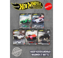 Набор машинок Хот Вилс Премиум Fast Furious HNW46