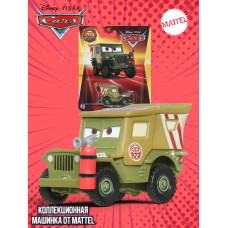 Машинка Disney Pixar Cars Тачки Sarge Diecast DXV29 JDG58