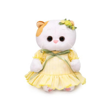Мягкая игрушка Кошечка Ли Ли в платье из шифона 20 см LB-078