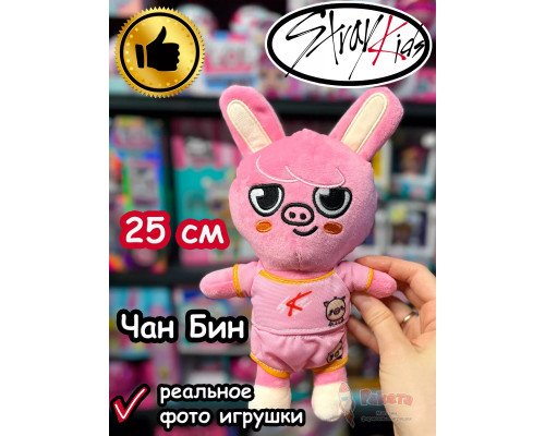 Мягкая игрушка Стрей Кидс Чан Бин ЧанБин Stray Kids