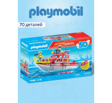 Набор Спасательный катер пожарной команды Playmobil 71598