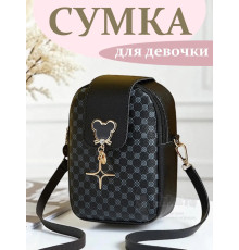 Сумка для девочки подростка на плечо кросс боди