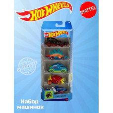 Набор из 5 машинок Хот Вилс Street Beast HLY77