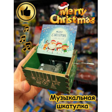 Музыкальная шкатулка детская новогодняя