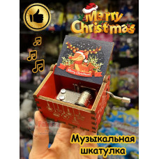 Музыкальная шкатулка детская новогодняя